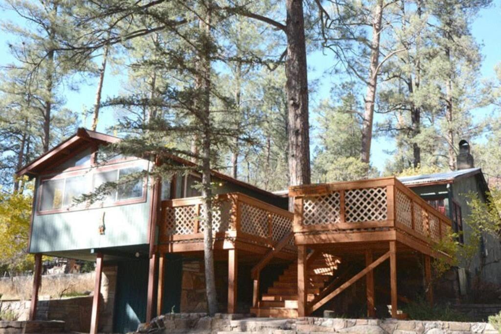 Coyote Cabin - Private Hot Tub - Upper Canyon Ruidoso Esterno foto
