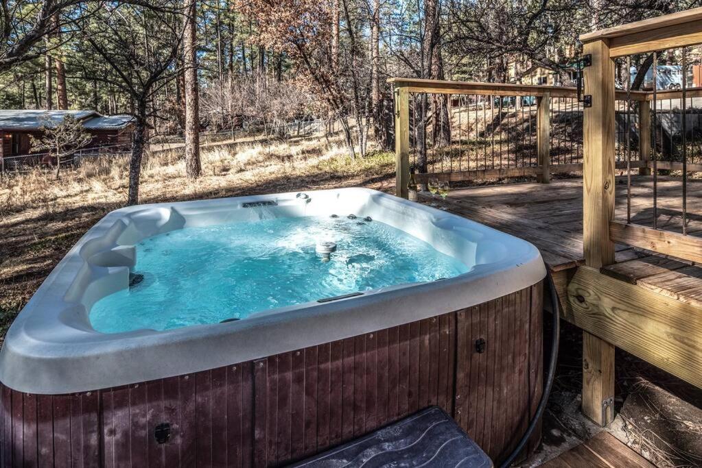 Coyote Cabin - Private Hot Tub - Upper Canyon Ruidoso Esterno foto
