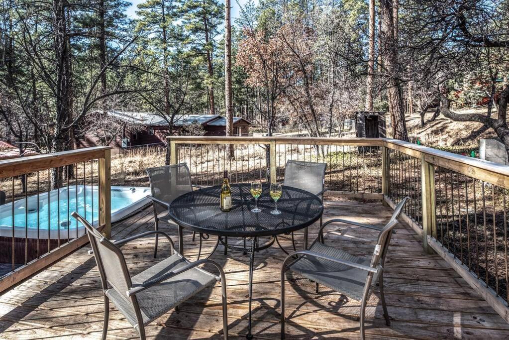 Coyote Cabin - Private Hot Tub - Upper Canyon Ruidoso Esterno foto
